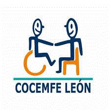 logo de COCEMFE LEÓN