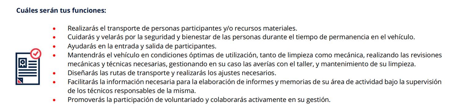Captura de pantalla funciones