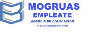 logo de AGENCIA DE COLOCACIÓN FORMACIÓN Y ENSEÑANZA MOGRUAS, S.L.